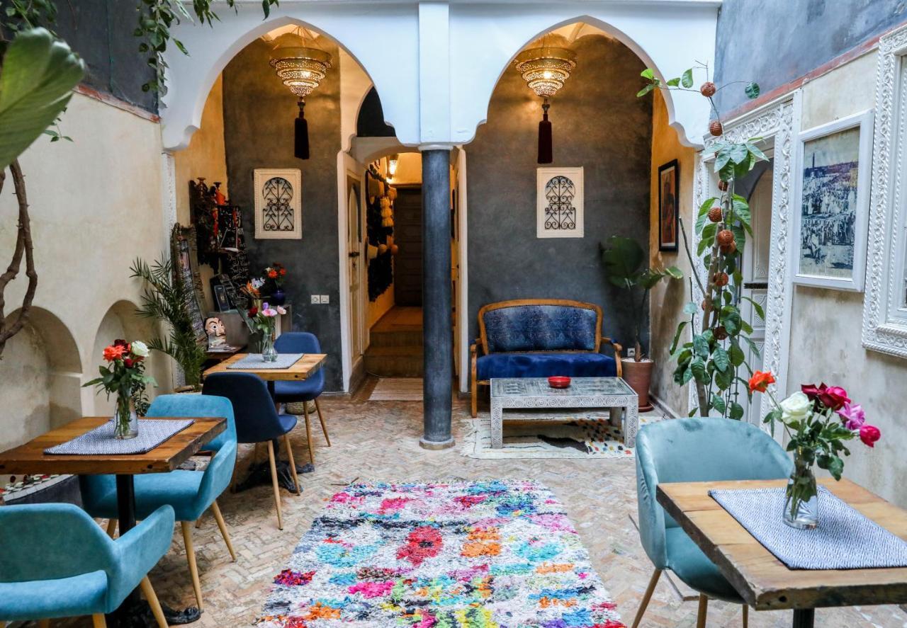 Riad Les 2 Portes Marrakesh Bagian luar foto