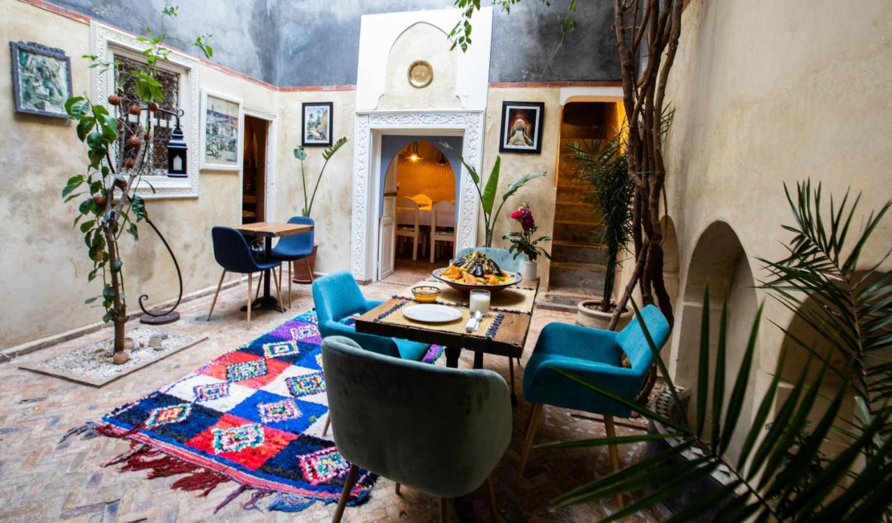 Riad Les 2 Portes Marrakesh Bagian luar foto