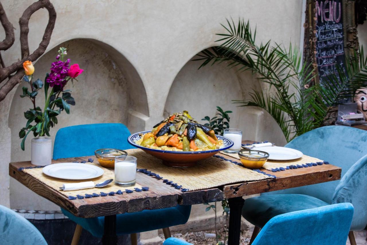 Riad Les 2 Portes Marrakesh Bagian luar foto